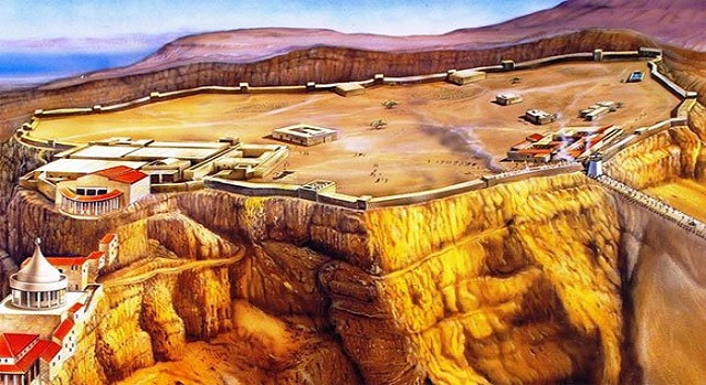 Masadas fästning för två tusen år sedan